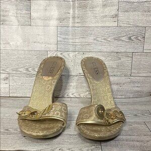 Guess Women's Gold Sandals
